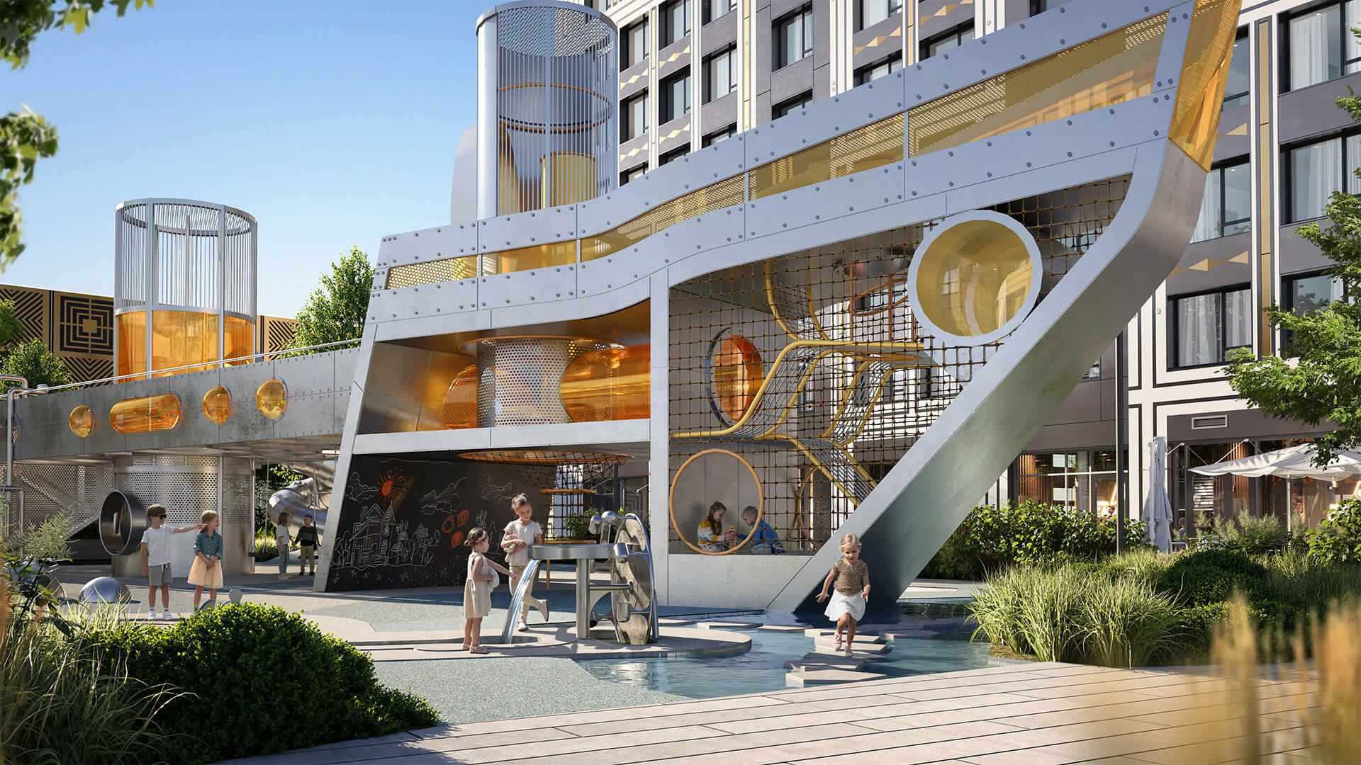 Благоустройство ЖК «ЛЕГЕНДА Васильевского»